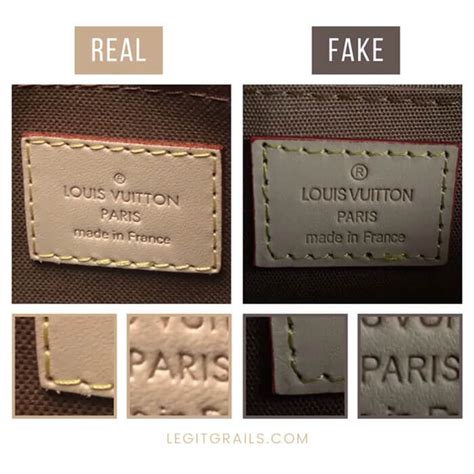 louis vuitton vs fake|authentic Louis Vuitton label.